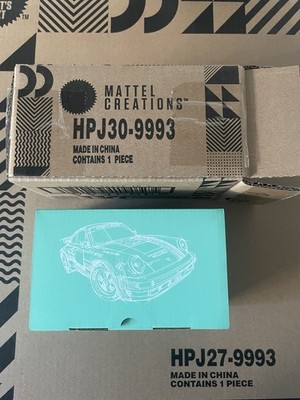 Hot Wheels Daniel Arsham Studio Arsham Porsche 930A Real Riders  !!!