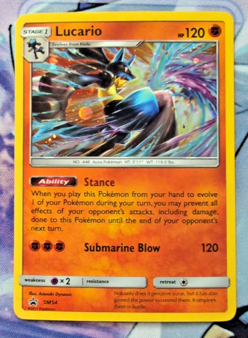 Lucario SM54 Pokemon Sun & Moon