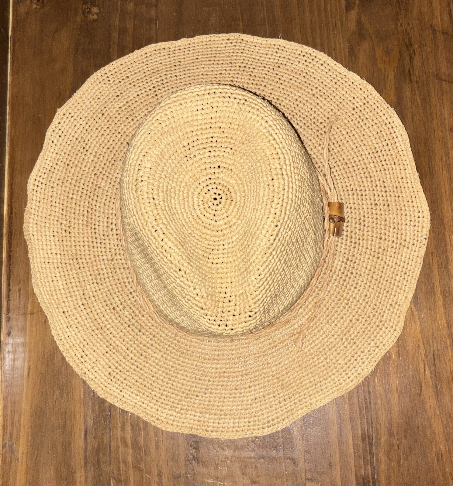 J. Mclaughlin-Basic Raffia Sun Hat-O/S - image 7