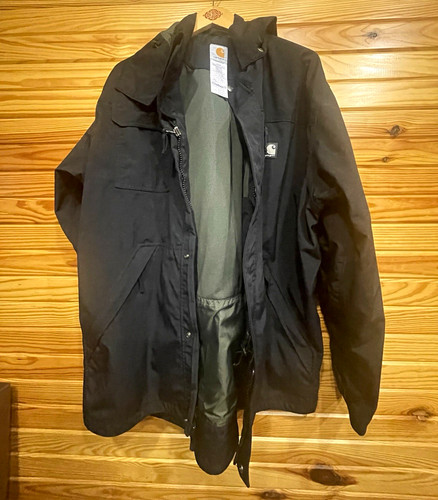 Carhartt Men's Storm Defender Jacket Size L Regular