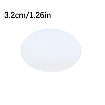 1.2mm Thick Blue AR Coated Double Dome Mineral Watch Glass Crystal 32mm