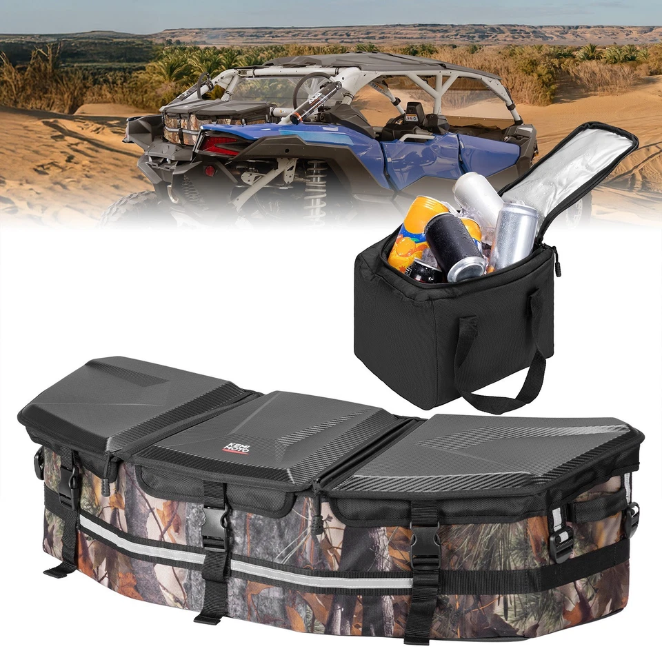 715002923 Camo Cargo Storage Box Cooler Bag for Can Am Maverick X3 Outlander 50L - Image 2 of 4