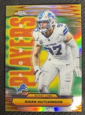 2025 NFL Topps Chrome - Aidan Hutchinson DL DET “Power Players” Refractor 💎🔥