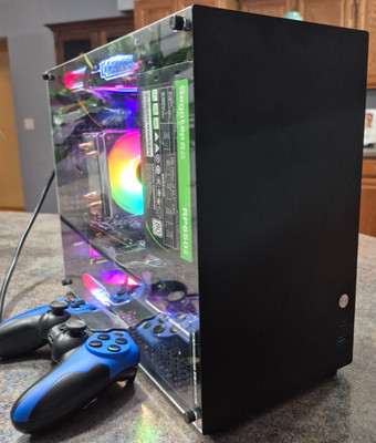 Gaming PC Batocera/Windows 11 Xeon 2650v4 RX 580 5TB HDD 256gb NVME