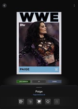 VIDEOGAME Topps WWE Slam 26 - TOPPS ARCHIVES 1964 Base - PAIGE