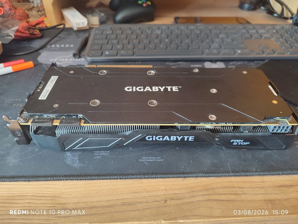 Carte graphique Gigabyte GV-N1080G1 Geforce 1080 GTX 8Go - Photo 3/4