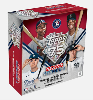 2026 Topps 75th Series 1 Rainbow Foil & Base Card - You Pick