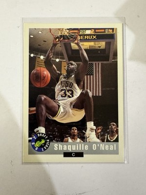 1992 - CLASSIC DRAFT PICKS - SHAQUILLE O'NEAL - ROOKIE CARD - NM