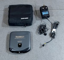 Sony Discman D-231 Portable CD Compact Disc Player Mega Bass Working With Fault 
