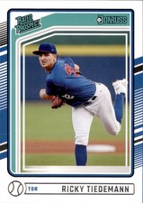 2024 Panini Donruss - Rated Prospects Ricky Tiedemann Toronto Blue Jays #130