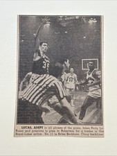 Jerry Lucas Rudy LaRusso Bucky Bockhorn 1964 Sporting News Basketball 4X6 Panel