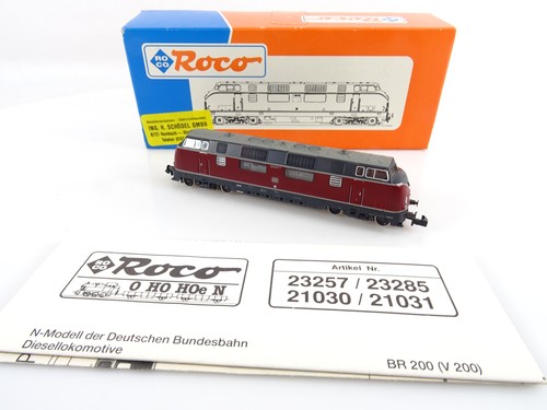 Roco 23285 Diesel-Lok BR 220 027-7 der DB in rot, mit OVP, für Bastler | Zustand: Als Ersatzteil / defekt