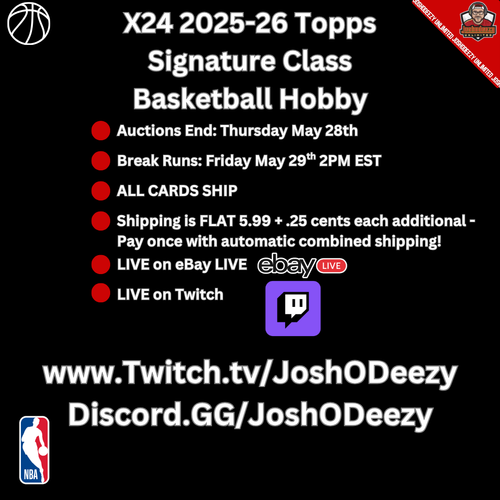 Tre Johnson III 2025-26 Topps Signature Class NBA Player Break 24 Box 1940 - Bild 2 von 3