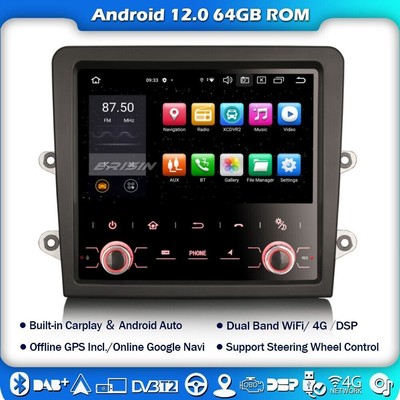 64GB 8-Kern Android 14 DAB+Autoradio Navi CarPlay Porsche Cayman/Boxster/718/914