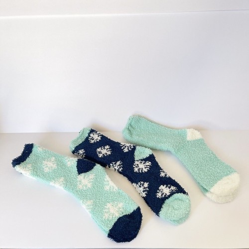 3 Pairs Womens Soft Cozy Fuzzy Winter Warm Slipper Socks Multi Color 9-11 - Picture 10 of 13