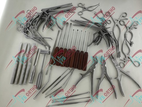 Laminectomy Complete Instrument Set Of 47 Pcs Spine Orthopedic Instruments A+