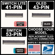 41/43/53 Pin Replacement OLED LCD FPC Connector For Nintendo Switch/Lite/OLED