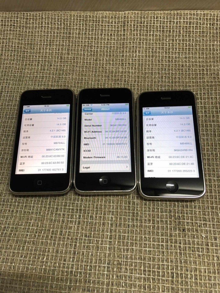 Apple iPhone 3GS - 16 GB - White (Unlocked) for sale online