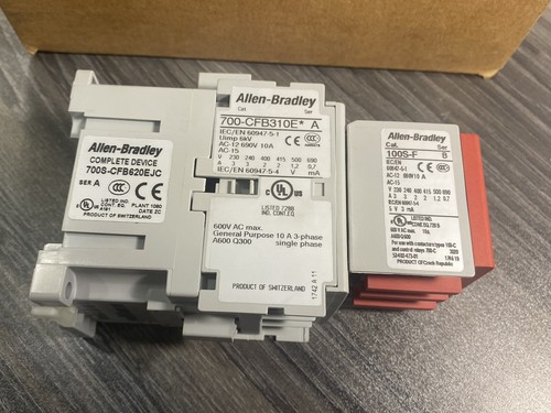New Allen Bradley 700S-CFB620EJC Series A 20A 24VDC Safety Control Relay - USA - Picture 12 of 12