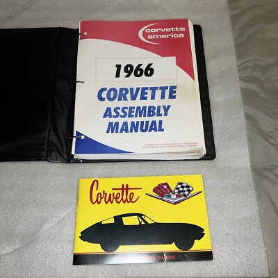 1966 Chevrolet Corvette Assembly Manual Book Rebuild Instructions