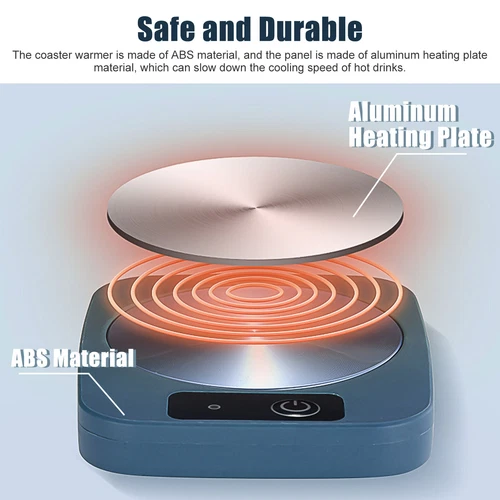 Cup Mug Warmer Auto Thermostat Coffee Tea Milk Drink Heater Pad for Office Home - Picture 7 of 11