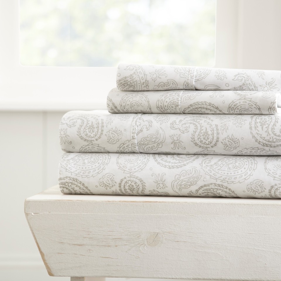 Fashion Collection by Kaycie Gray 4PC Sheets set Easy Care Comfort