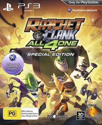 Ratchet & Clank: All 4 One Special Ed. (Sin DLC) Juego Playstation 3 Usado - Imagen 1 de 1