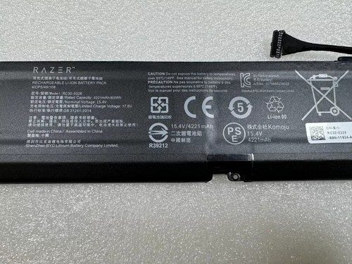 New Genuine RC30-0328 Battery for Razer Blade 15 2020 2021 RZ09-0330x RZ09-0328 - 第 2/4 張圖片