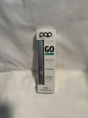 Pop Sonic Go Sonic Tooth Brush Super Soft Silver Grey-03