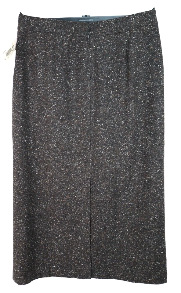 NUEVO CON ETIQUETAS APOSTROPHE Mujeres Franela Seda Lana Nylon Largo Lápiz Falda Bolsillo Granulado 18 Foto 2 de 4