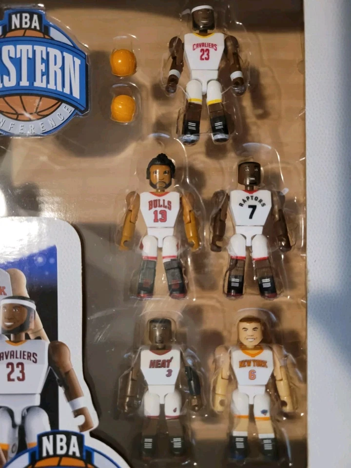 Juego de figuras de coleccionista Eastern Conference Best of the East NBA C3 Toys Foto 2 de 3