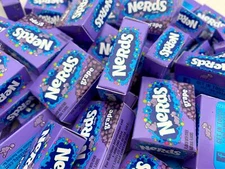 Fun Size Treat Size Candy Nerds Grape Flavor, 70 Purple Mini Boxes