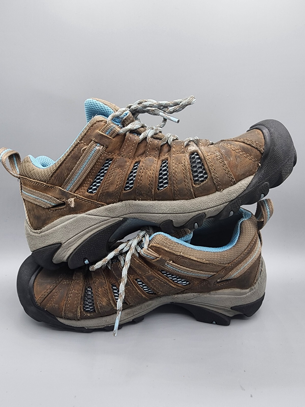 Scarpe da ginnastica donna Keen marroni taglia 9 stringate da trekking stringate basse