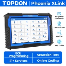 2025 TOPDON Phoenix XLINK PRO OBD2 Vehicle Diagnostic Scanner Programming Tool