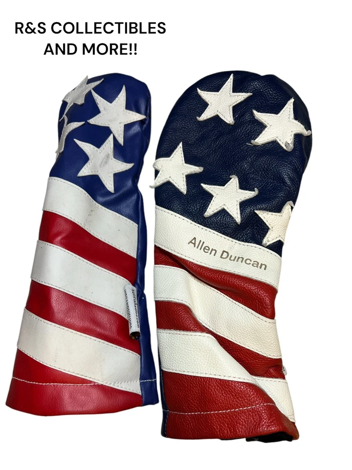 X6 SUNFISH GOLF HEAD-COVERS LOT OF 6 COVERS, SOME OLDER - Image 2 of 4