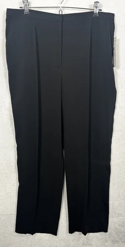 Vintage Norton Mcnaughton  High Waisted Pleated Trousers Women’s Black Pants 14
