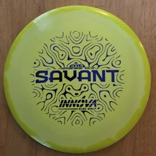 Innova Disc Golf Halo Star Savant Distance Driver 9/5/-1/2 Yellow, 173 grams