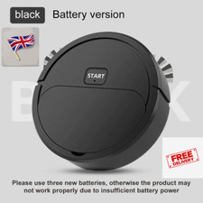 Robot Vacuum Cleaner Rechargeable Smart Sweeping Automatic Floor Mop Sweeper UK