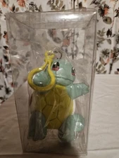 Nitendo Pokemon Squirtle Coin and Key Case Bag Charm Figure Vintage 1998 New