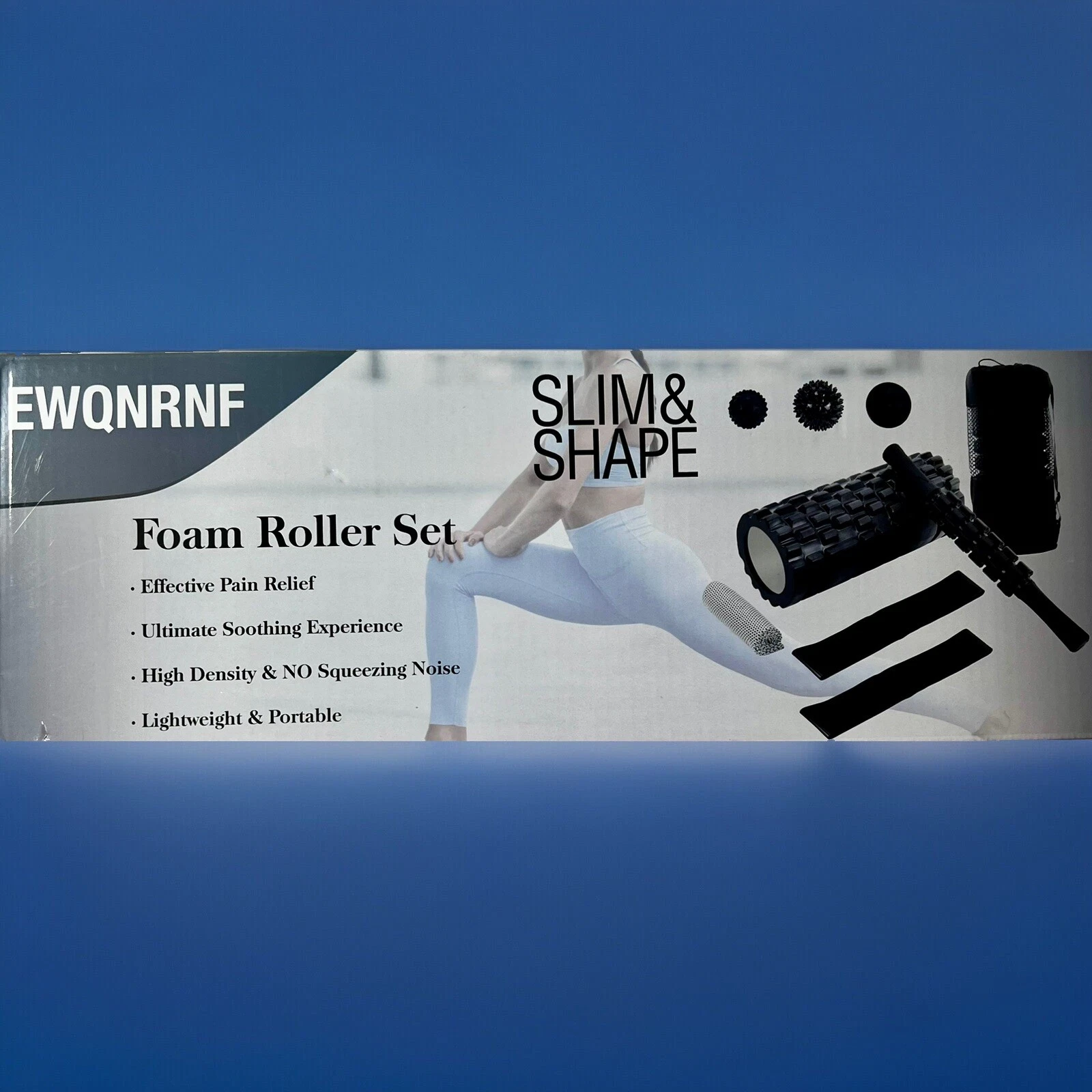 Slim & Shape 9 in 1 Foam Roller Set For Flexibility / Mobility,Prevent Injury
Opens in a new window