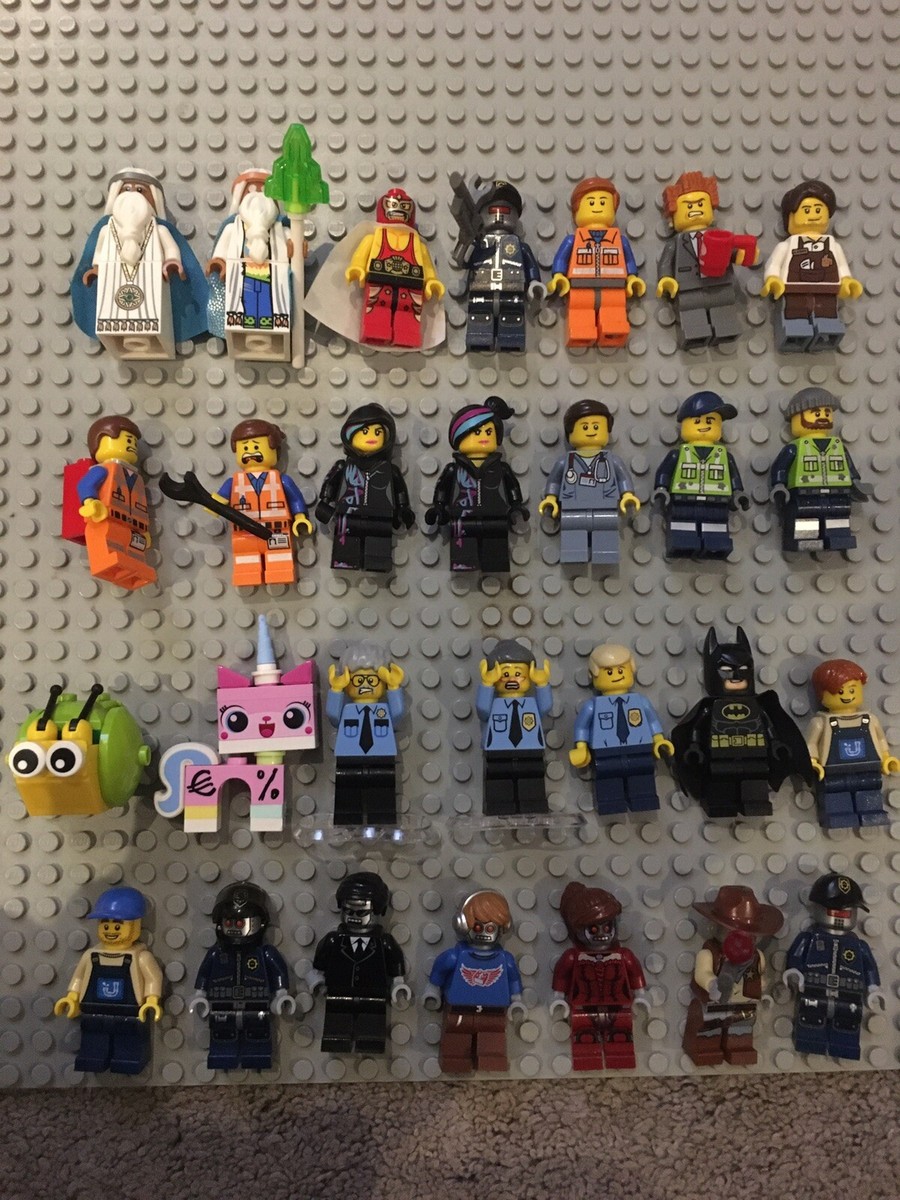 Lego The Movie 28 Minifig Collection From Sets