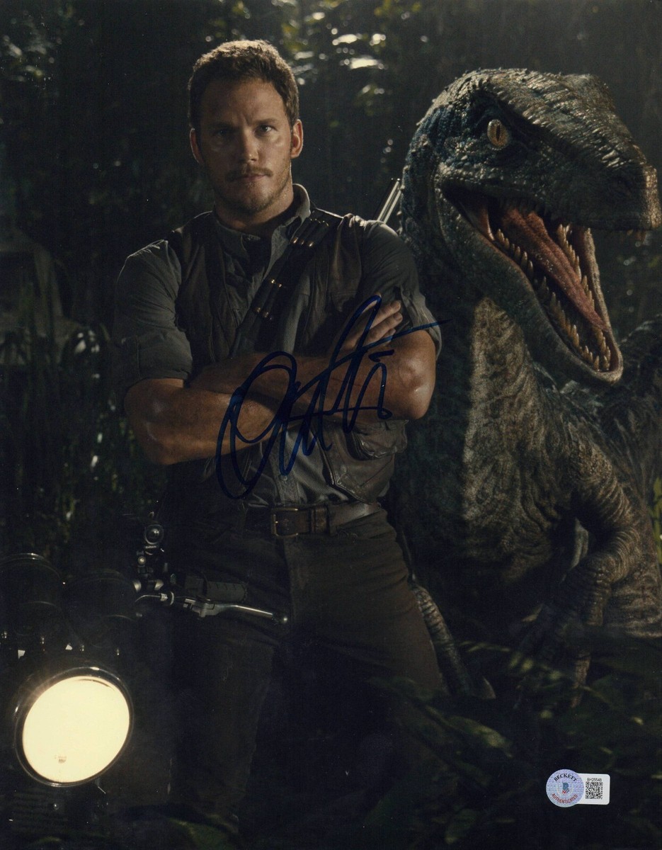 （Beckett社鑑定済み）クリスプラット　Chris pratt　直筆サイン Beckett社鑑定済み）クリスプラット Chris pratt 直筆サイン