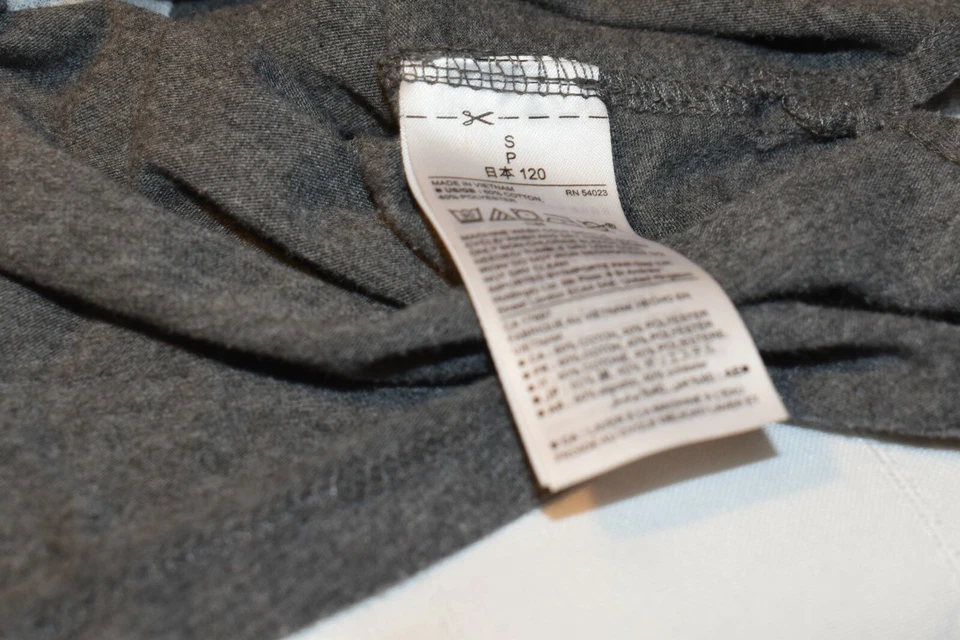 Camisa Gap Niños Niñas Gris Manga Larga Mariposa Talla Pequeña Foto 3 de 4