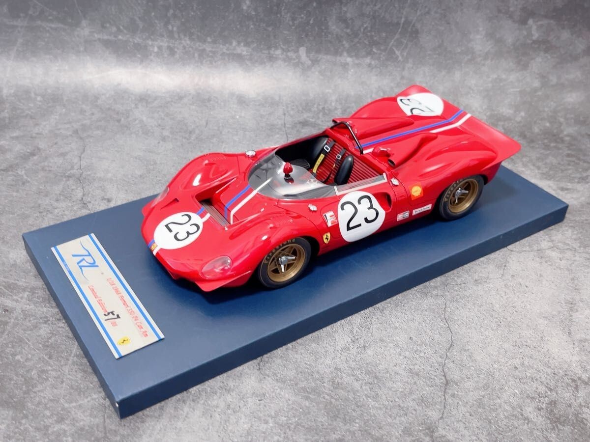 限定88台　TRL (BBR) 1/18  フェラーリ 350 P4 CanAm Ferrari 350 P4 Can Am 1967 #23 Limited 88 units TRL 1/18 Ferrari