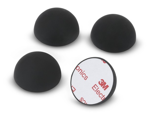Dynavox Silikon-Elastomer DäMpfer ED20 4Er-Set Durchmesser 20 Mm, HöHe 10Mm-image