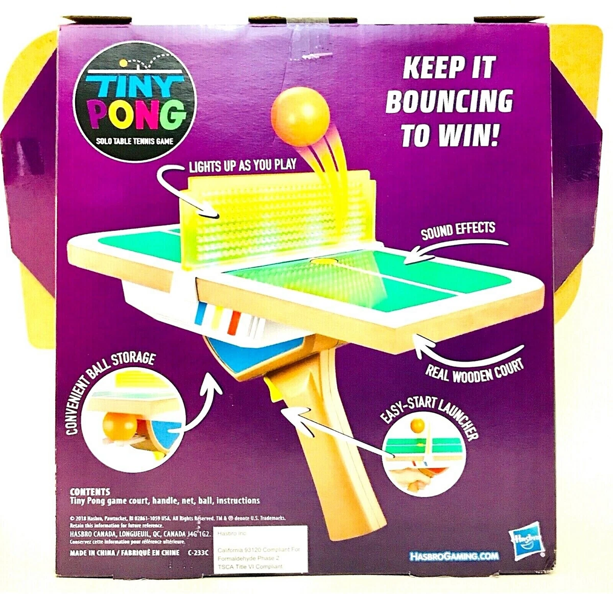 Tiny pong juego de mesa precio new arrivals