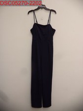 NWOT - Snag, Row A Women's Navy Sleeveless Jumpsuit with Keyhole Back, Size XL