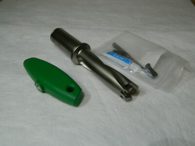 Hertel Replaceable-Tip Drill 3xD 66mm Max Depth 1'' Shk Dia 86.5mm FL 4006232