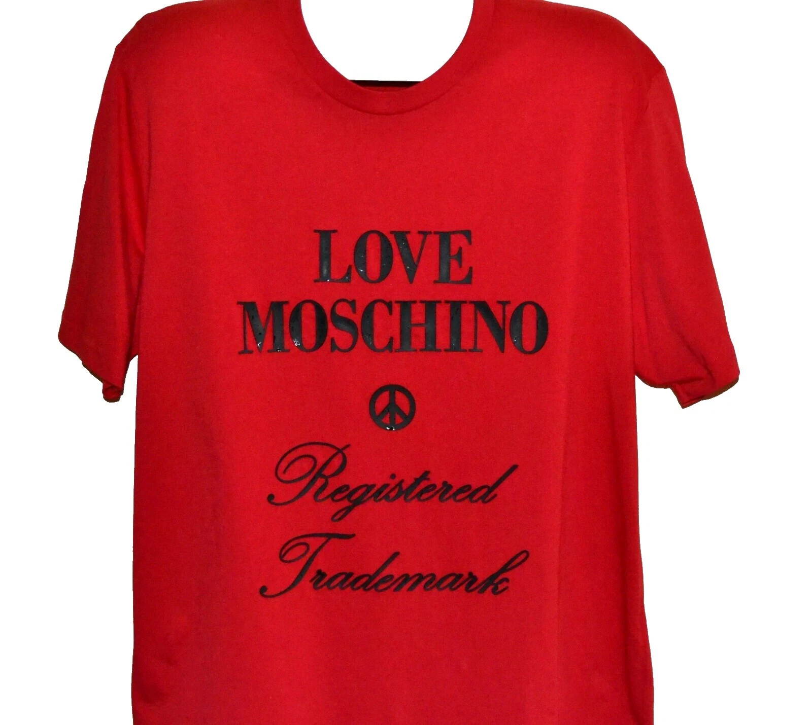Moschino Negro Camisetas para Hombres