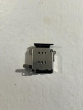 iphone XR original oem sim tray and sim reader flex tested working black